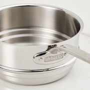 Provisions - Stainless Steel Double Boiler Insert by Hestan – 3 Quarts, Stainless Steel, Multicolor, Model 71052