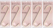 Unox 16-610 Soft Sponge, S Hook, Large, Ivory, Set of 5