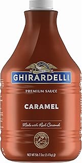 Ghirardelli Chocolate Company Caramel Sauce Pump Bottle, 87.3 oz (Pack of 1)