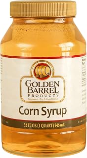 GOLDEN BARREL Corn Syrup, 32 fl oz – Vanilla-Flavored Syrup for Baking, Candy Making, Pies, Frostings, Glazes & Desserts