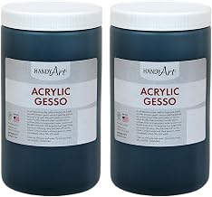 Handy Art Acrylic Black Gesso 32 oz