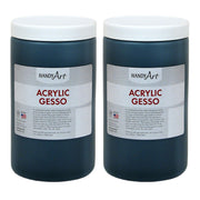 Acrylic Black Gesso 32 oz by Handy Art – 32, Acrylic, black, Pack of 2, Model RPC440103-2