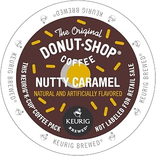 The Original Donut Shop Coffee Nutty Caramel K-Cups , 12-Count (Retail Packaging)