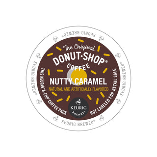 Coffee Nutty Caramel K-Cups by The Original Donut Shop – 12 Count (Pack of 1), Model COMINHKPR146547