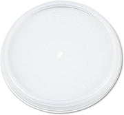Dart 16JL Plastic Lids Fits 12-24 oz Foam Cups Translucent 100/Pack 10 Packs/Carton