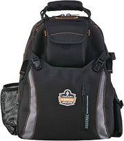Ergodyne Arsenal 5843 Tool Backpack Dual Compartments,Black,Regular