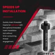 E-Z LOK 10-24/32 / Black / 10-24 and 10-32 Internal Threads Inch Inserts & Kits