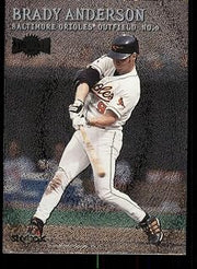 Baseball MLB 2000 Fleer Metal #19 Brady Anderson EX+ Orioles