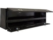 Buyers Products Company Black Diamond Tread / 96 x 21 x 13.5 / One Compartment Truck Bed Toolboxes