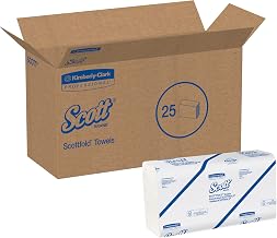 Scott® Scottfold™ Multi-Fold 1-Ply Paper Towels, 175 Sheets Per Pack, Case Of 25 Packs