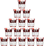 Bonne Maman Raspberry Mix Preserve 70% Mini Jars - 1 oz x 15 pcs Kosher