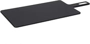 Cuisipro Fiber Wood Cutting Board with Handle, 18x7.5in, slate
