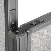 Global Industrial Office Panels High-Low Corner 90 Kit for 64" Low Panel with Cable