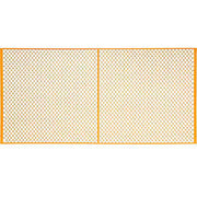 Machinery Wire Fence Partition Panel by Global Industrial – 10 Gauge Woven Wire, Yellow, Model G1005