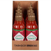 TABASCO Brand Sriracha Sauce, Medium, 11 Oz Squeeze Bottle (8-Pack)