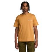 Men's Work Inspired Back Graphic Short Sleeve Tee by Timberland – Cotton, Wheat Boot
