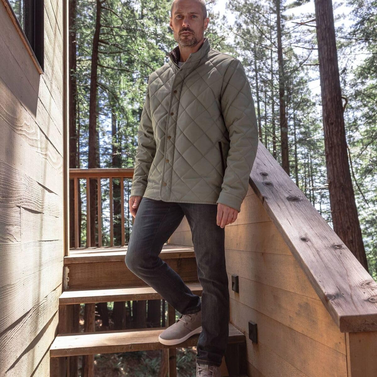 Mens Highlander by TravisMathew – Small, Polyester, Dark Olive, Model A41448