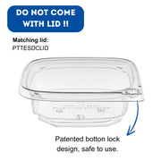 BUT-N-LOC 16oz / Clear / 16.0 fluid_ounces Clamshell Take Out Containers
