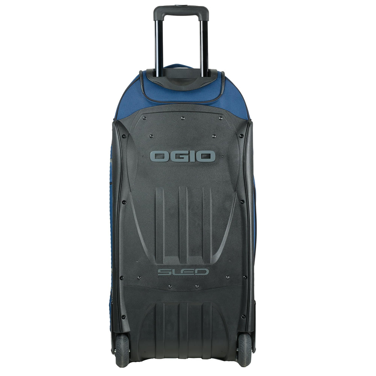 RIG 9800 Wheeled Gear Bag Blue/Gray by OGIO – 34 x 16.5 x 15.25 inches, 123 liters, Nylon, Blue/Gray, Model 801000.06