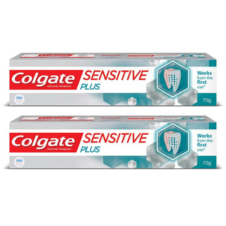 Sensitive Plus 70g Toothpaste (140g by Colgate – 4.9 Ounce (Pack of 1), Pack of 2, Model 61022556
