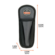 Arsenal 5567 Utility Knife Holder by Ergodyne – One Size, Polyester, Gray, Model 13667