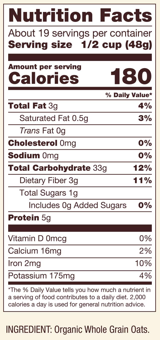 Gluten Free Old Fashioned Rolled Oats by Bob's Red Mill – 32 Ounce (Pack of 4), Pack of 4, Model 1982C324