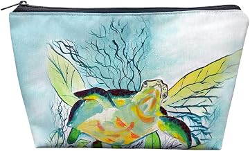 PC1118 8.5 x 6 in. Smiling Sea Turtle Pouch