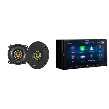 ILX-W670-M Digital Receiver & 1 Pair CSC44 4" Coax Speakers by Alpine – Model alpinebdl260127-08