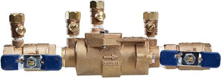 Febco 1113 850-QT Double Check Valve Bronze Body Quarter Turn Shutoff, 1"
