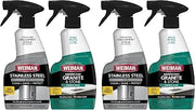 Weiman Stainless Steel & Granite Cleaner - 12 Ounce (Pack of 2)