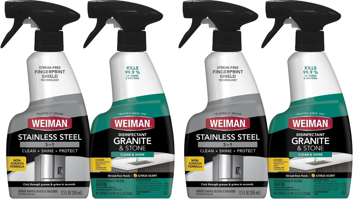 Weiman 24 Fl Oz (Pack of 2) / 1 / 2 Metal Polishes