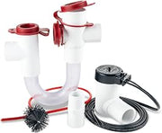 Rectorseal EZ Trap 83626 Combo Kit with Clear Trap and Overflow Switch with Brush, 600 Series, for Light Duty Applications, Easy Installation, HVAC, 3/4"" w/48 Cable