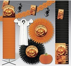 HUBERT Halloween Decoration Kit 6000 sq ft Halloween Fun Deluxe Crepe Kit