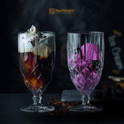 Noblesse Collection Iced Beverage Glasses by Nachtmann – S/4, 425 milliliters, Crystal Glass, Transparent, Pack of 4
