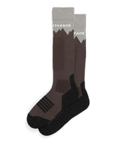 Mountain Resort Ski Sock by The North Face – Wool, Stone Slab/Smokey Brown, Model NF0A8EGR