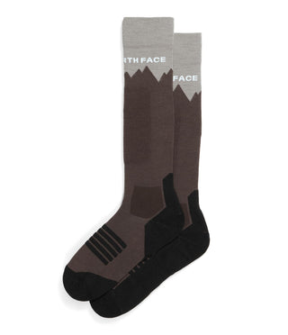 Mountain Resort Ski Sock by The North Face – Wool, Stone Slab/Smokey Brown, Model NF0A8EGR