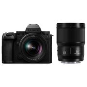 Panasonic w/ 20-60mm & 50mm / Black / Full-Size Mirrorless Cameras