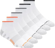 Skechers mens 6 Pack Work Quarter Crew Socks