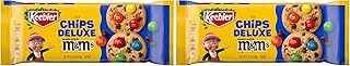Keebler Chips Deluxe Cookies Rainbow with M&Ms 9.75 Oz (Pack of 2)
