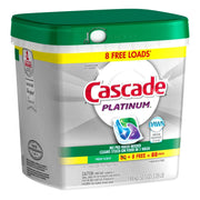 Platinum ActionPacs Dishwasher Detergent by Cascade – 88 Count (Pack of 1), Model 39259