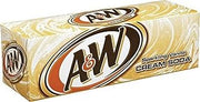 A&W Cream Soda, 12 fl oz cans, 12 pack