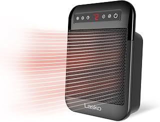 Lasko MyHeat Max Portable Ceramic Space Heater - 9” - CD09101 - Black