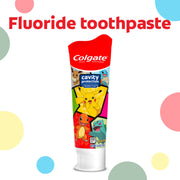 Colgate Bubble Fruit / 4.6 Ounce (Pack of 24) / Pokemon Toothpaste