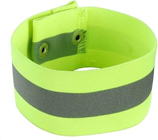 Ergodyne 29014 GloWear 8001 High Visibility Reflective Arm/Leg Band - Snap Closure, Lime, Large/X-Large