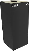 36 GAL Square Charcoal, Metal