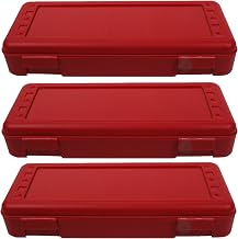 Ruler Box, Red, Pack of 3