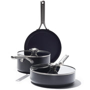 OXO 5-Piece Cookware Pots and Pans Set / Pots and Pans Set / Black Cookware Sets