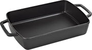 STAUB Cast Iron Oven Dish, Black 3.15 L
