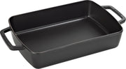 Cast Iron Oven Dish by STAUB – 38 x 20 x 7 cm, 3.15 liters, Cast Iron, Black, Model 40510-323-0