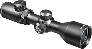 Barska Contour 3-9x42 Illuminated Reticle Compact Rifle Pistol Scope for Hunting & Range Shooting